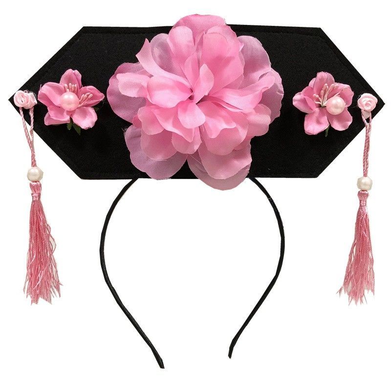 Mũ Công Chúa Đội Đầu Họa Tiết Kẻ Ô Phù Hợp Làm Quà Cho Nữ Hoàng Mừng Năm Mới