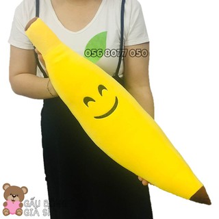 GẤU BÔNG HÌNH TRÁI CHUỐI CHO BÉ GIÁ RẺ NHẤT (50cm)