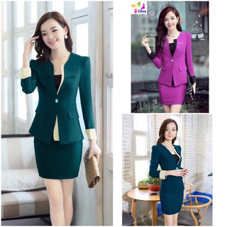 (đã cập nhật)Set vest chân váy SVC04 cao cấp