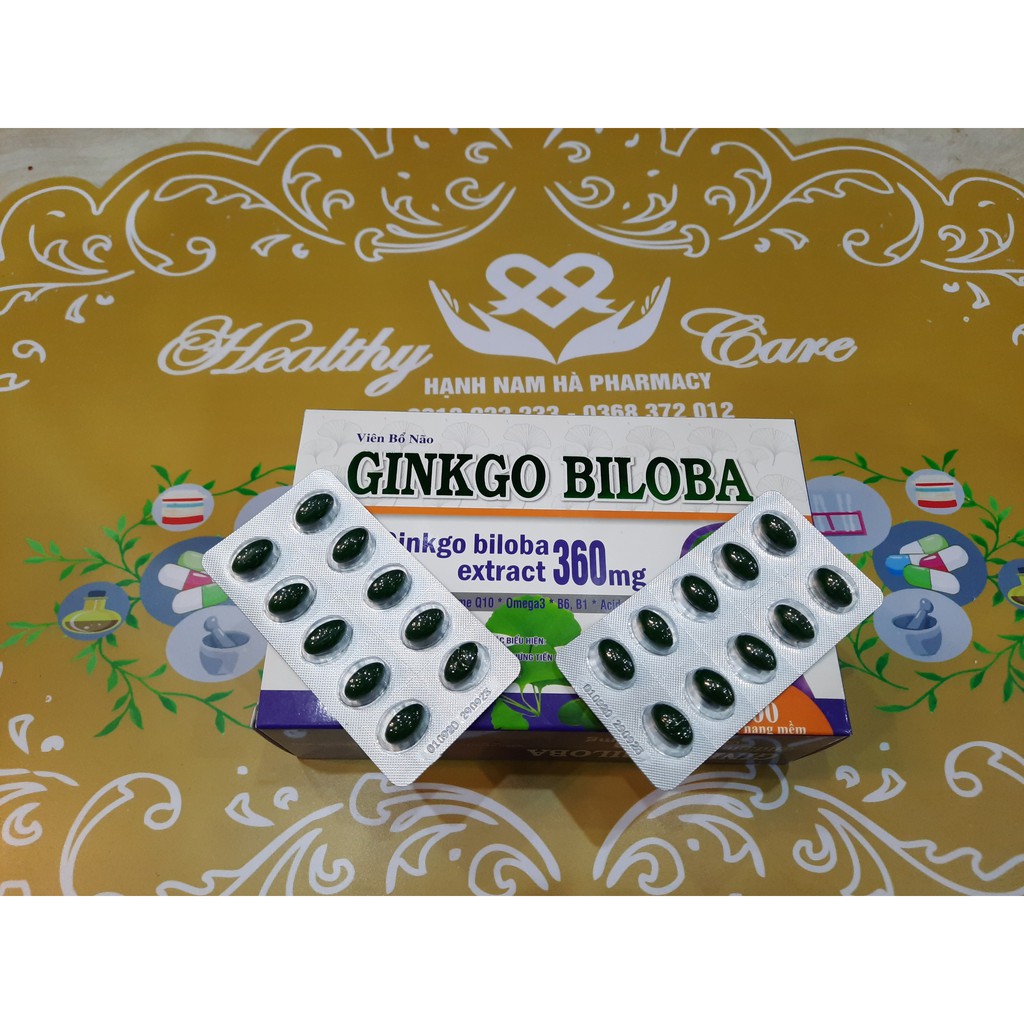 Ginkgo Biloba Viên bổ não 360mg
