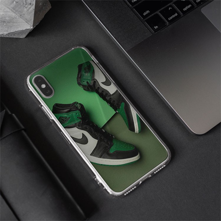 Ốp iphone viền dẻo nike sport trong suốt cường lực Iphone 7/8/8Plus/X/Xs/Xs Max/11/11 Promax/12/12 Promax NIKPOD00365