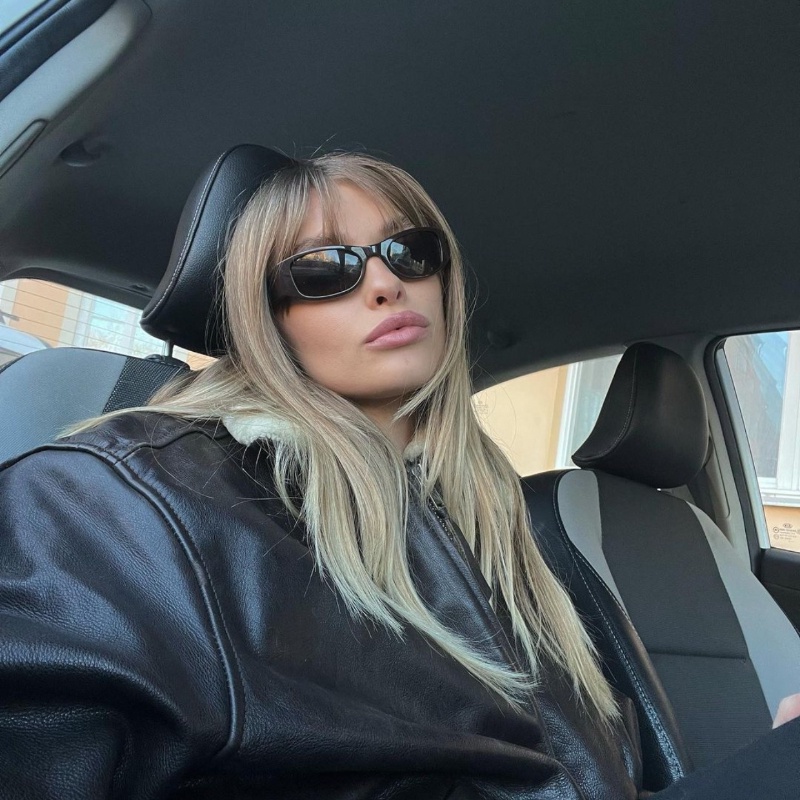 Kính Mát Gọng Oval Nhỏ Chống Tia UV UV400 Phong Cách Âu Mỹ Cổ Điển Thời Trang Cho Nam Và Nữ