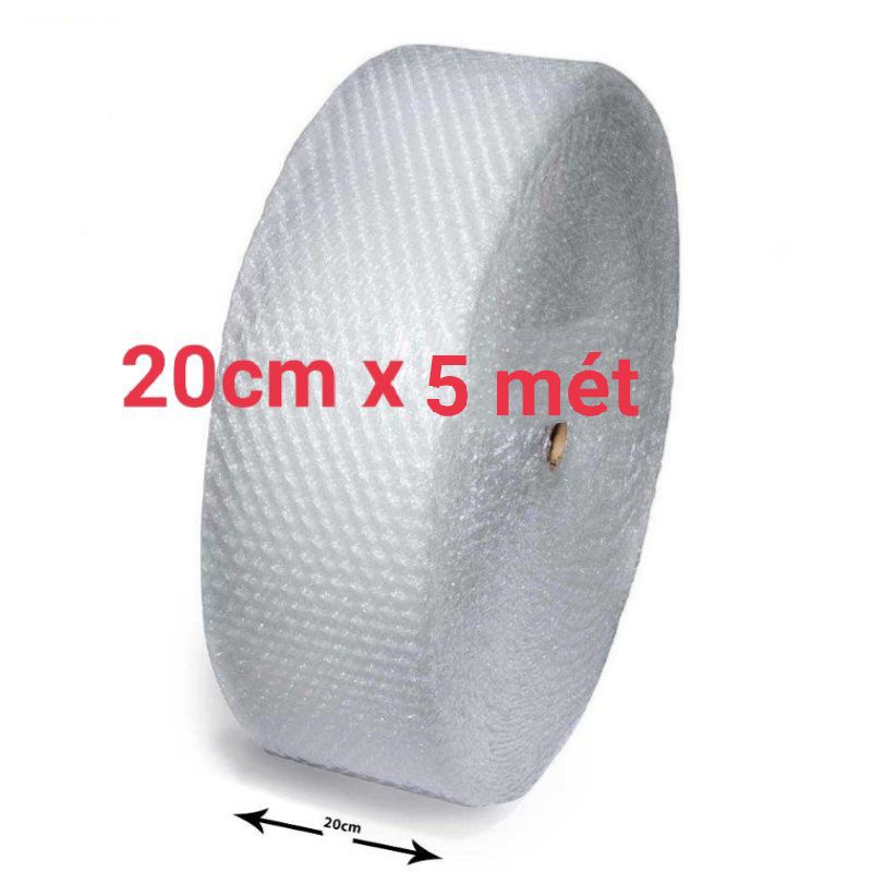 khổ 20CM x 5 mét  xốp chống sốc.  xốp hơi,xốp nổ,bong bóng khí gói hàng tiện dụng