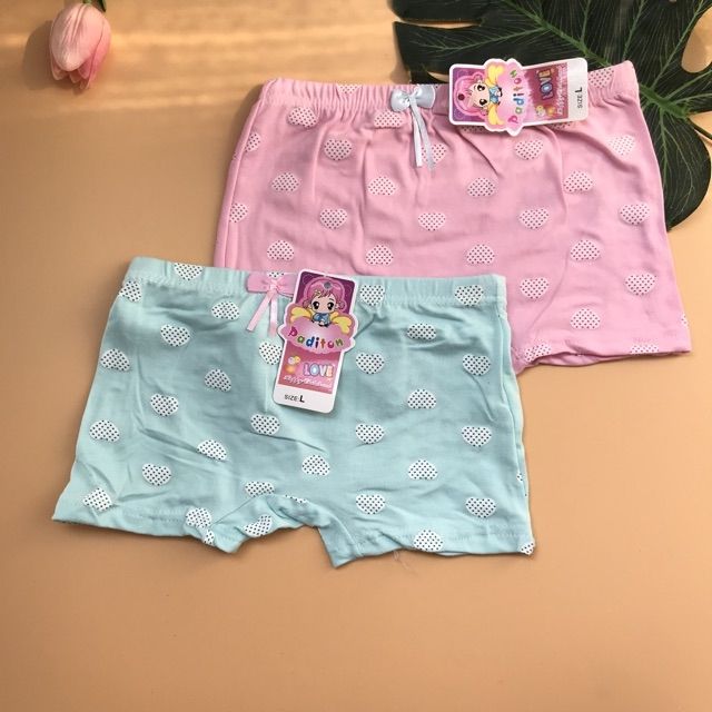 Quần chip đùi bé gái 100%cotton (LOẠI 1)