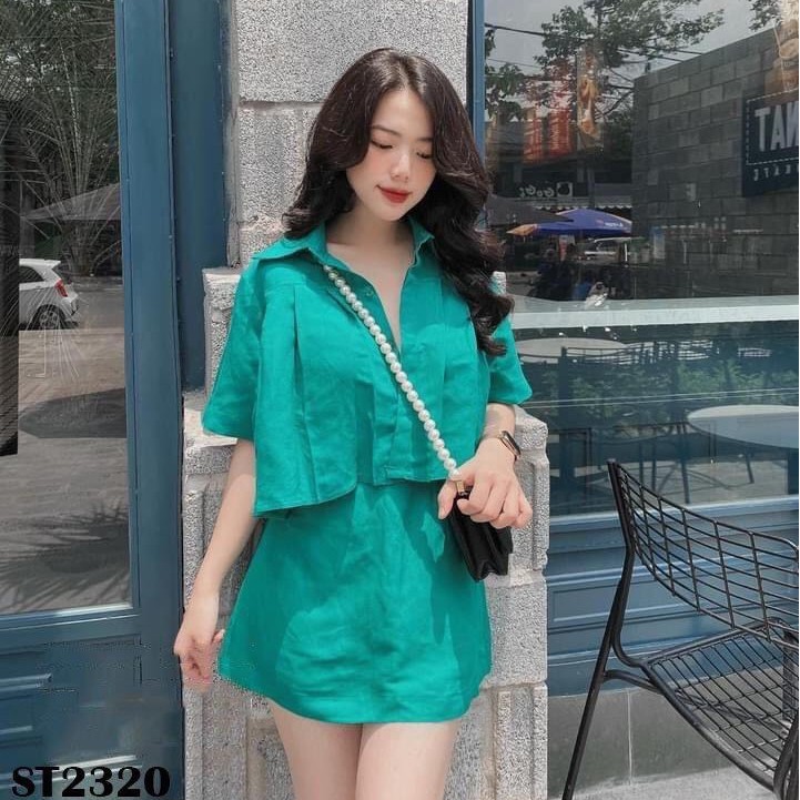 Set đồ nữ cá tính, set váy bộ đi chơi sang chảnh mùa hè đẹp 8A00131 | BigBuy360 - bigbuy360.vn