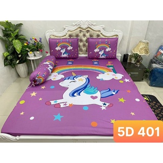 Bộ drap thun lạnh ý 5D cao cấp Ms 596