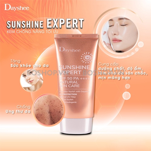 KEM CHỐNG NẮNG BẢO VỆ DA TỐI ƯU DAYSHEE SUNSHINE EXPERT SPF50 PA CHÍNH HÃNG - 9253