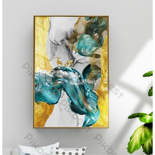 Tranh canvas trừu tượng 60x90 giá kèm khung