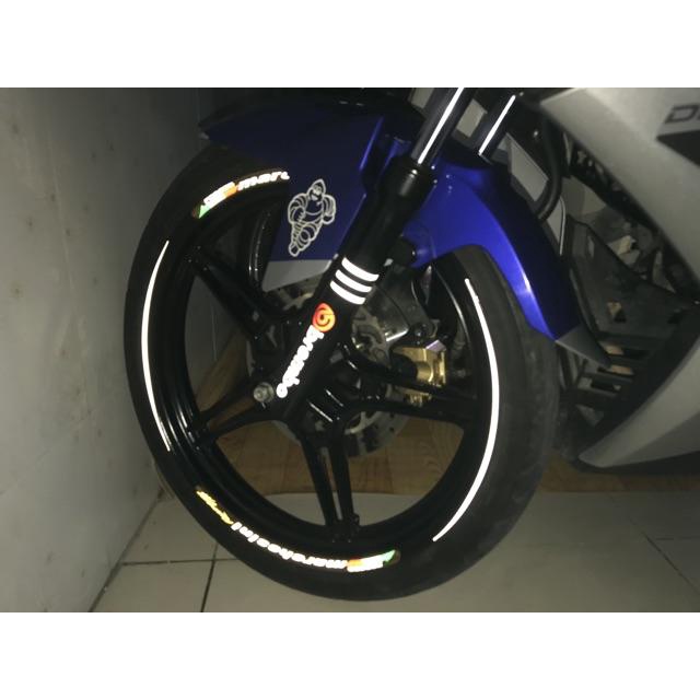 Tem Dán Vành Mechinile 3M Phản Quang Cho SH