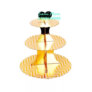 Kệ bánh ép kim 3 tầng
