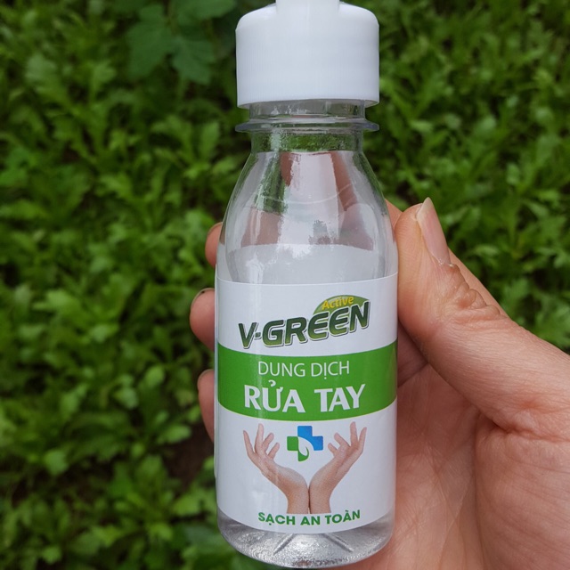 Nước rửa tay khô/Gel rửa tay khô diệt khuẩn Vgreen 100ml