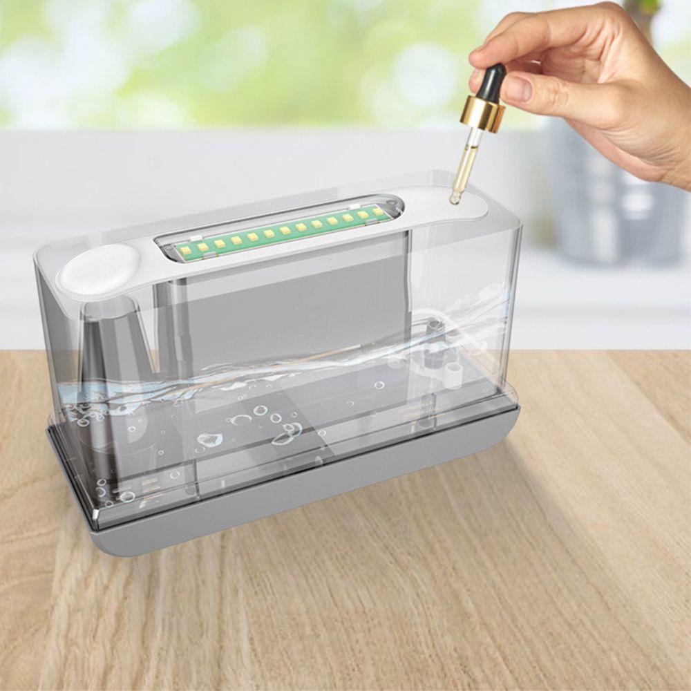 LAKAMIER Máy Phun Sương Tạo Độ Ẩm Không Khí Hình Ngọn Lửa 3D Sáng Tạo