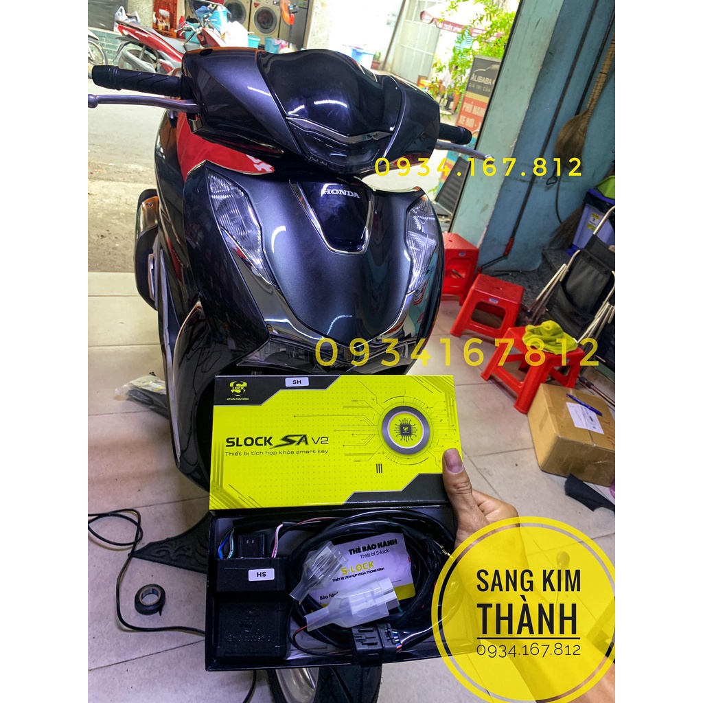 Thiết Bị Nâng Cấp Chống Cướp 2m Xe HONDA SH 125i/150i 2022 2023 2024 Cao Cấp