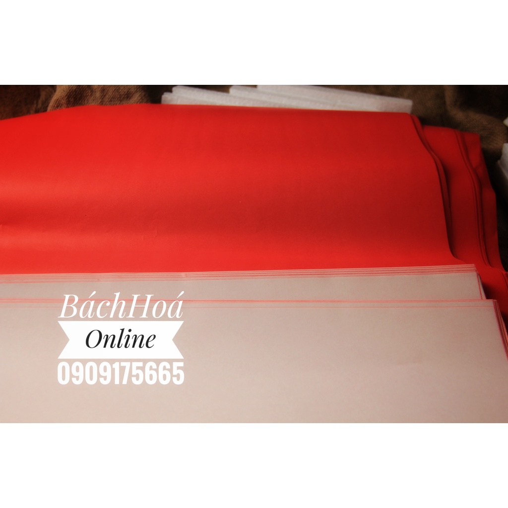 Giấy đỏ tết khổ lớn kích thước 65x95cm