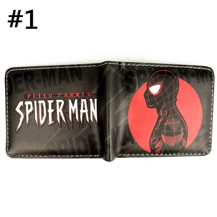Ví ngắn có in hình người nhện độc đáo