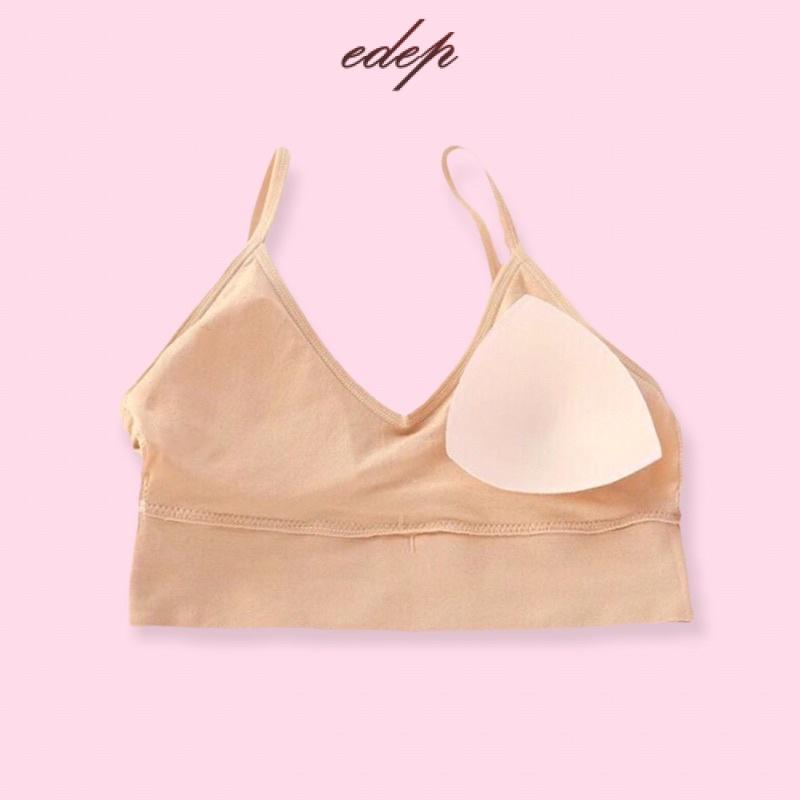 Áo bra cotton gân tăm 367 VENIZO hàng loại 1 [kho sỉ]