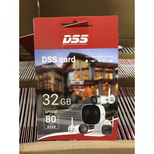 Thẻ nhớ 32GB chính hãng DSS chuyên dùng cho camera, máy ảnh,điện thoai,máy tính bảng
