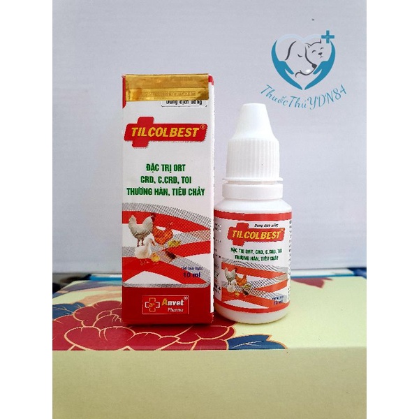 TILCOLBEST LỌ 10ML KHÒ KHÈ SỔ MŨI CRD