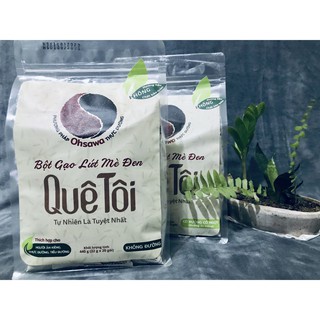 [Mẫu dùng thử] Bột gạo lứt mè đen / bột ngũ cốc Quê Tôi giảm cân/ Ăn kiêng / Eat Clean / tập gym - 22gram