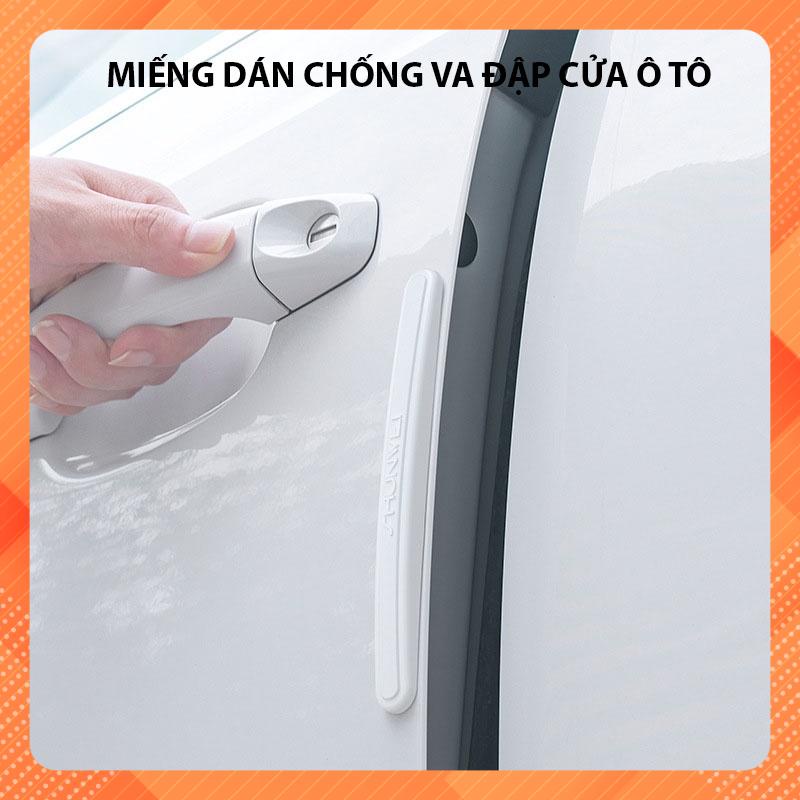 Combo 4 miếng dán chống va đập cửa xe ô tô chất liệu PVC siêu chịu lực, chống mài mòn