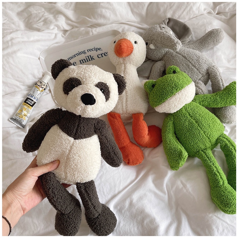 Đồ chơi nhồi bông Dài 40cm Hình Động Vật Dễ Thương Cho Bé