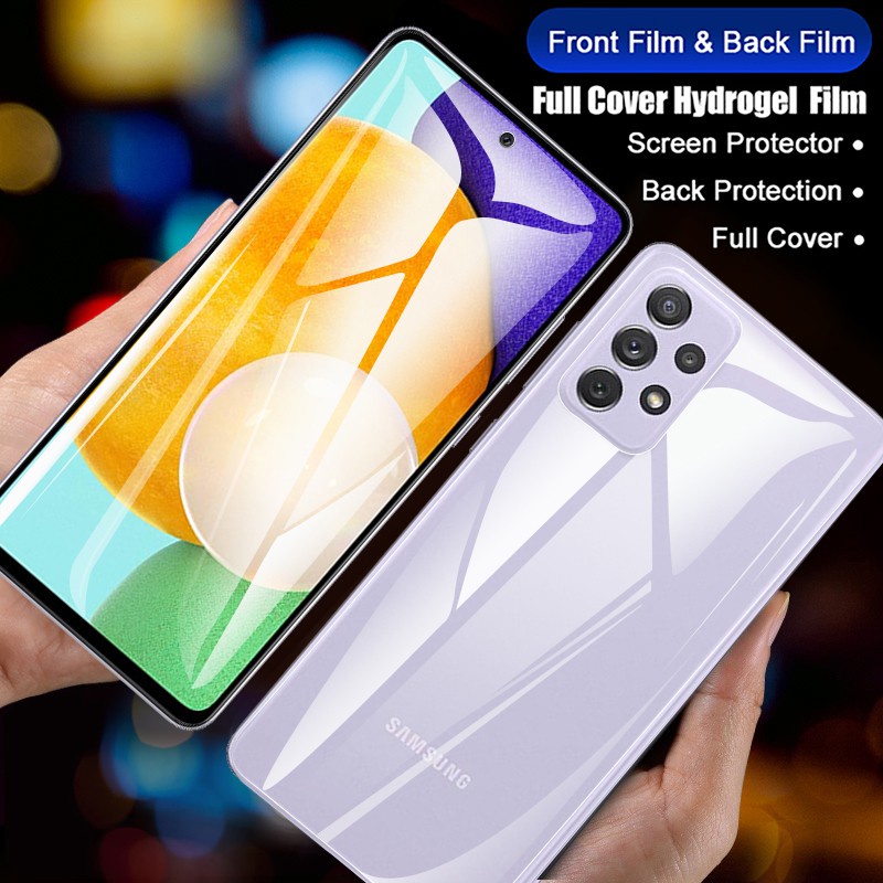 Miếng dán PPF trong suốt mặt trước sau cho Samsung Galaxy A14 A24 A34 A54 A10 A20 A30 A50 A20S A50S A11 A31 A51 A71 A02S A52S A12 A32 A22 A42 A52 A72 A13 A23 A33 A53 A73