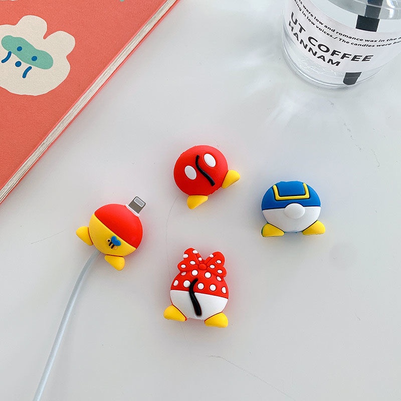 Phụ kiện bảo vệ dây cáp sạc chống đứt hình hoạt hình dễ thương