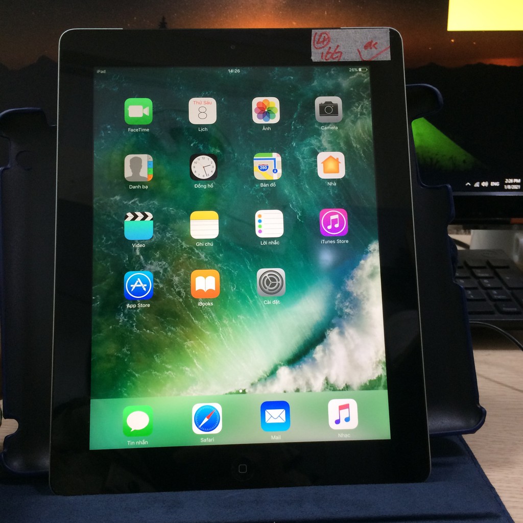 Máy tính bảng ipad 4 Quốc tế chính hãng Apple ios 10 chạy mượt loa to màn cực nét pin khoẻ tối ưu học tập giải trí | BigBuy360 - bigbuy360.vn