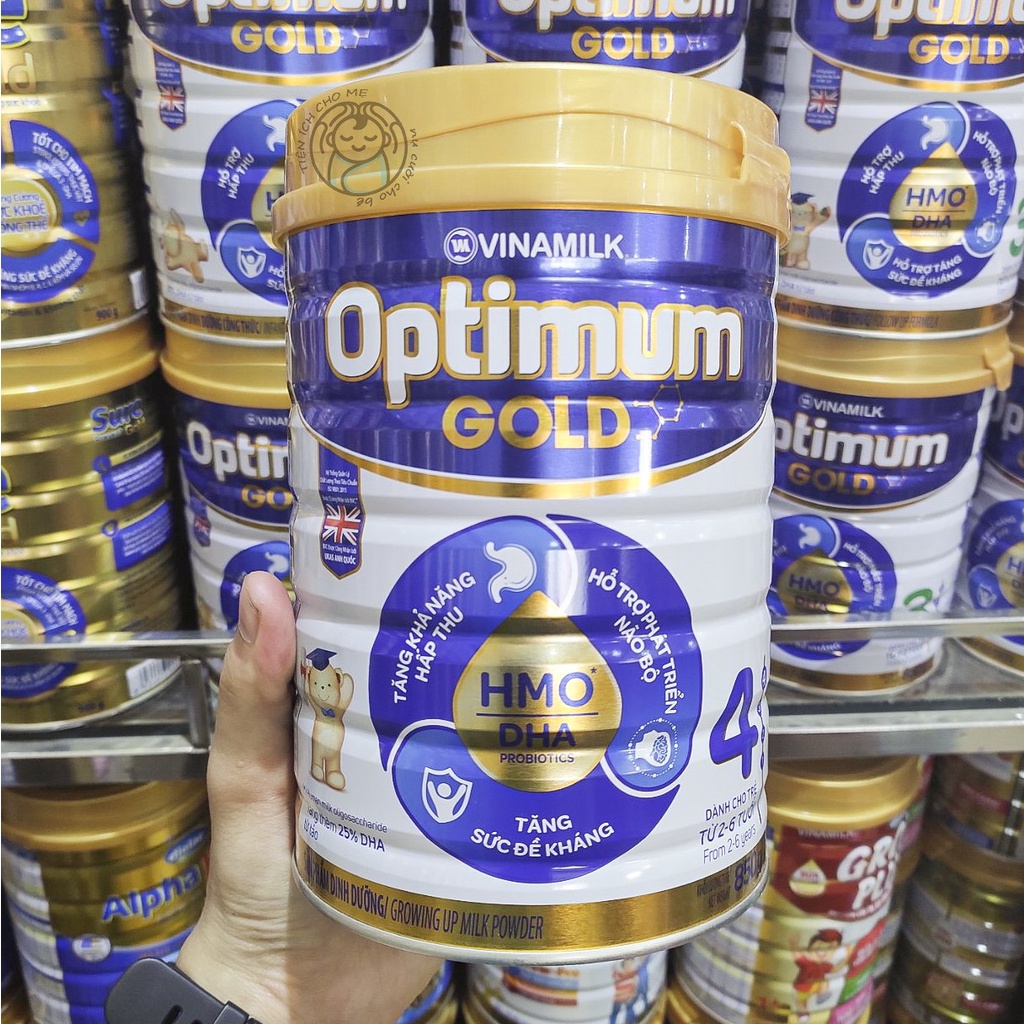 Sữa OPTIMUM Gold số 1,2,3,4 hộp 1,5kg/ 900g/ 400g sữa bột Vinamilk HMO