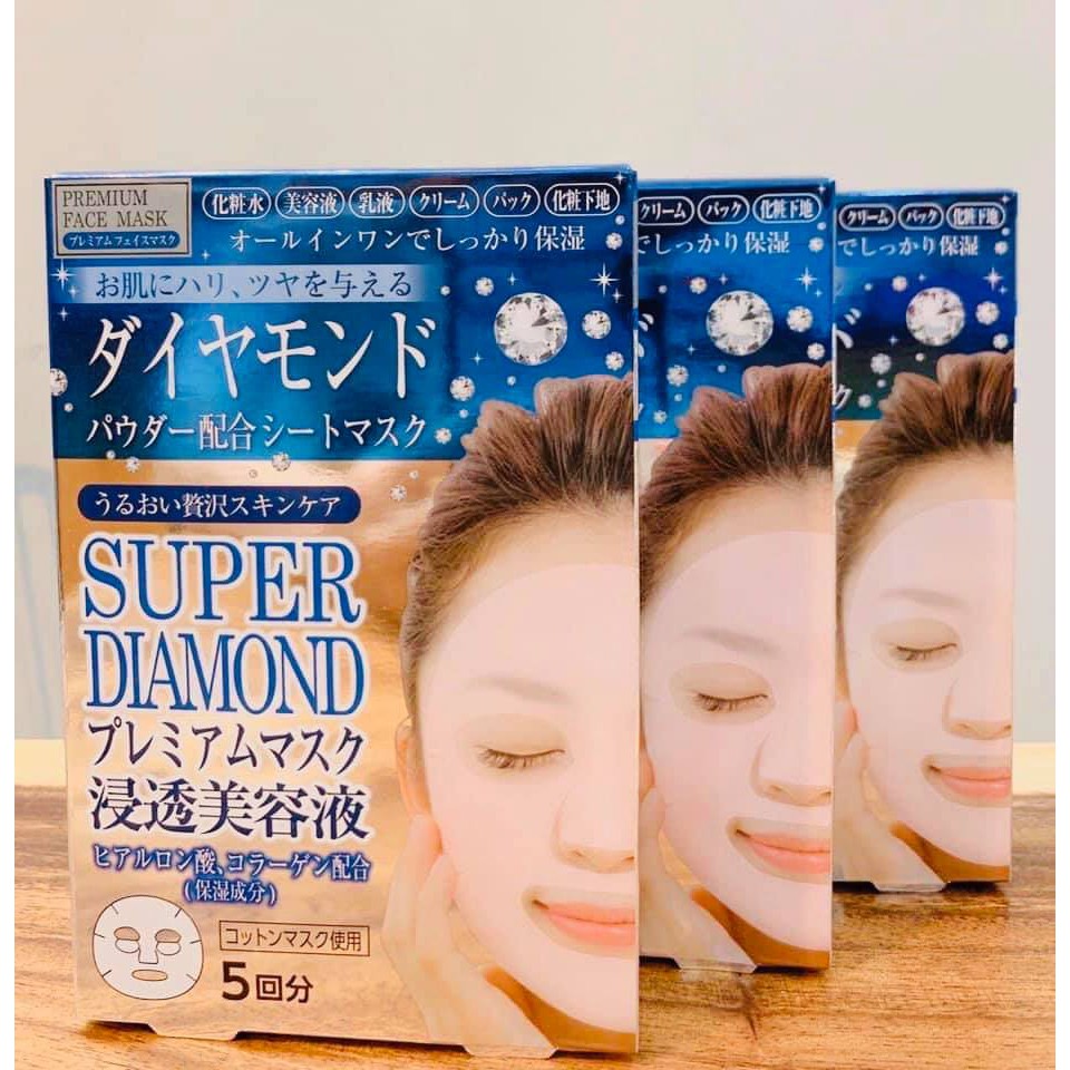 🌿🌿#Mặt_nạ_Super_Diamond có #chức_năng_6_trong_1 (có thể thay thế kem dưỡng ẩm)