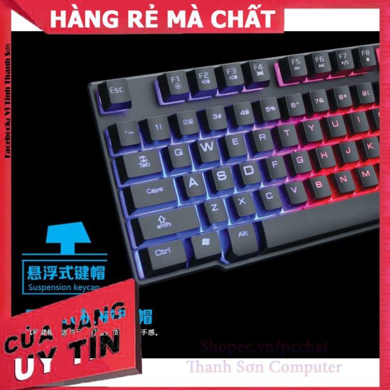 BỘ BÀN PHÍM VÀ CHUỘT GIẢ CƠ GAME R8 1910 LED ĐA MÀU - Linh Kiện Phụ Kiện PC Laptop Thanh Sơn