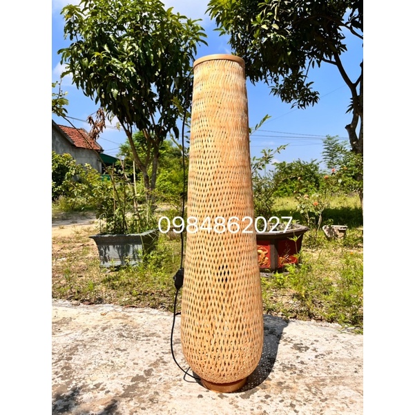 Đèn ngủ mây tre đan, đèn trang trí