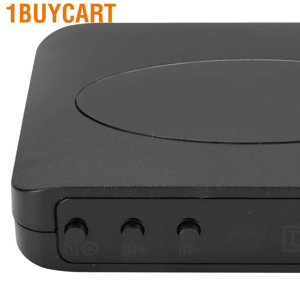1buycart Digital To Analog Audio Converter Optical Rca Dac Adapter 3.5mm Toslink Black Đen