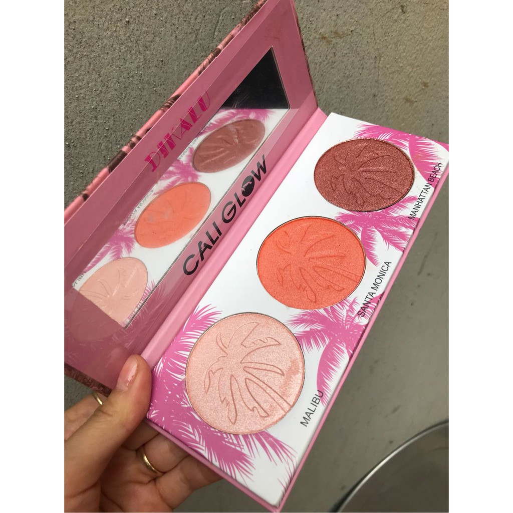 Bảng phấn mắt má nhũ 3 ô  Summer State DIKALU cao cấp F228 | BigBuy360 - bigbuy360.vn