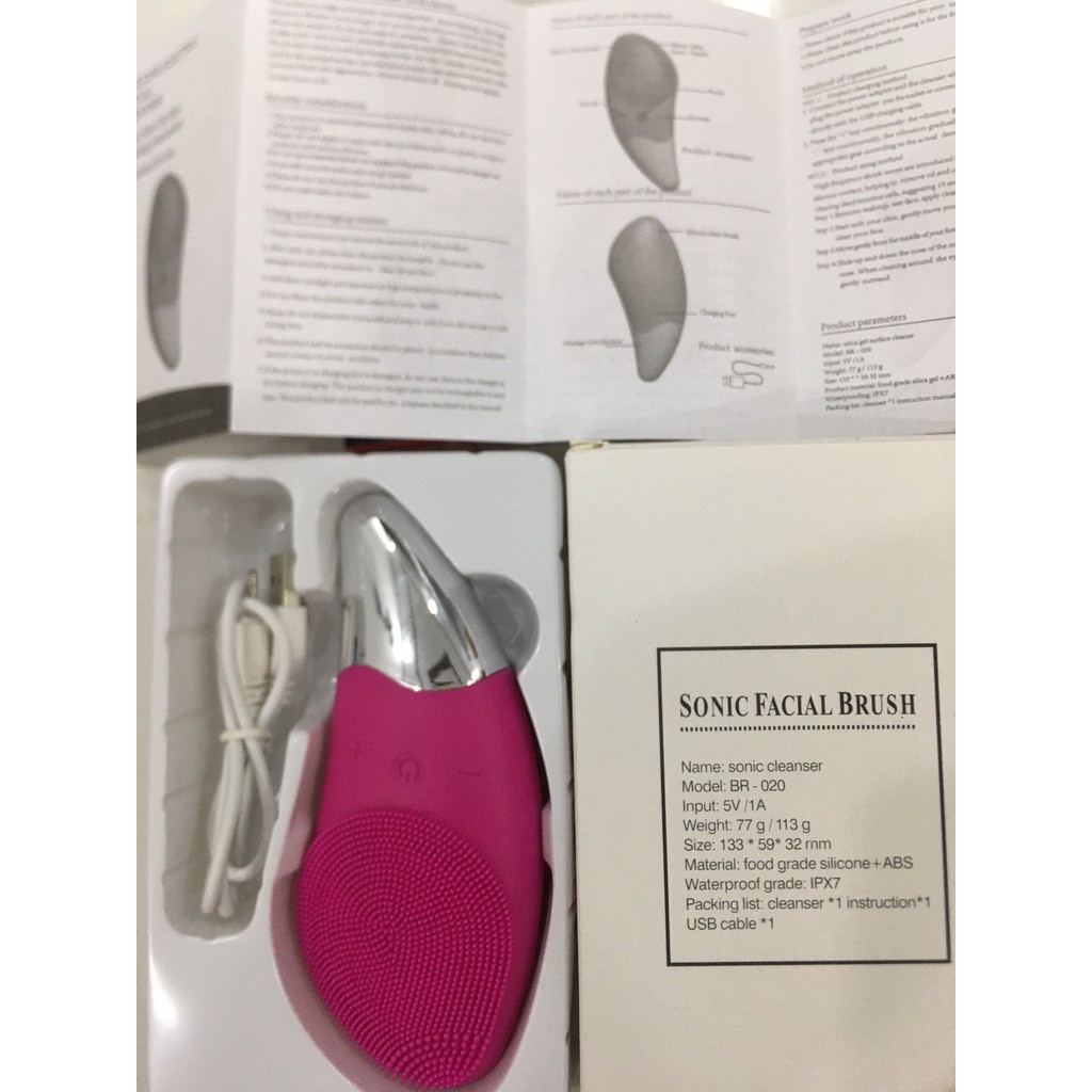 (Giá Sỉ) Máy rửa mặt SONIC FACIAL cao cấp 3 IN 1