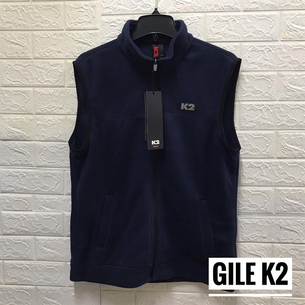 Áo Khoác gile nỉ bông K2
