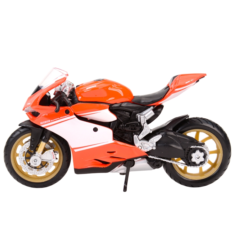 Maisto 1:18 2014 Ducati 1199 Superleggera Die Cast Đồ chơi mô hình tĩnh mô tô sưu tầm