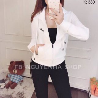 Áo khoác nữ nỉ da cá (CÓ ẢNH THẬT)