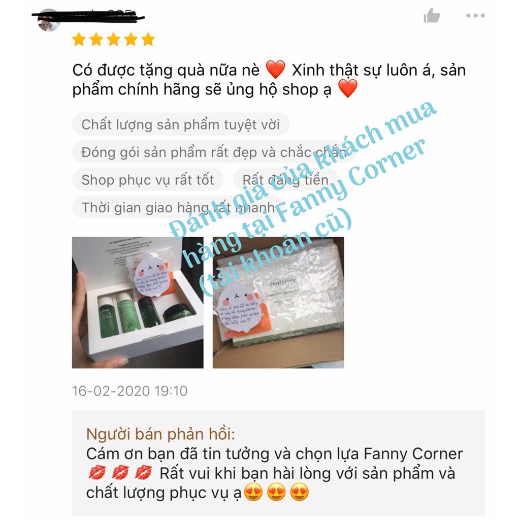 [CHÍNH HÃNG] Set Dưỡng Da Innisfree Green Tea Special Kit EX