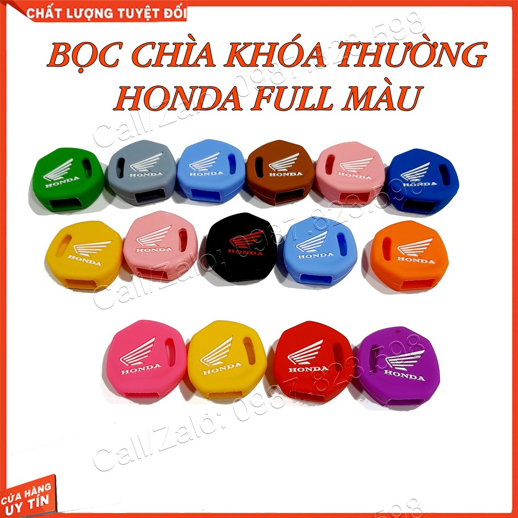 Bọc (Bao) Chìa Khóa Cơ Mẫu HonDa Vision. PCX, AirBlade, Vario. Wave - Màu Đen