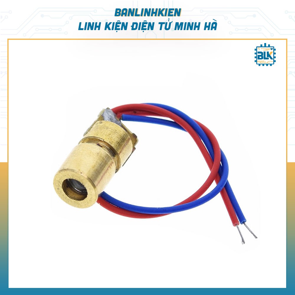 Đầu Phát Laze 5V (Sáng Đỏ Hội Tụ)