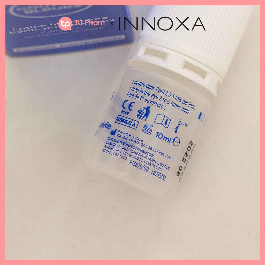 Nước Nhỏ Mắt Innoxa Gouttes Bleues 10ml