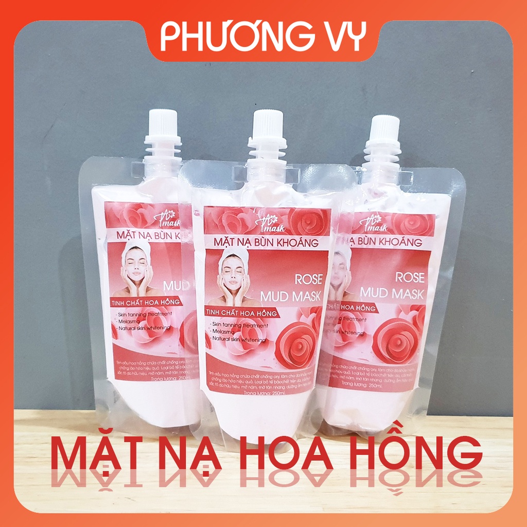 [NGUYÊN LIỆU SPA] Mặt nạ Bùn Khoáng các loại, giúp trắng mịn da, dưỡng da và mờ nám tàn nhang, bùn đắp mặt