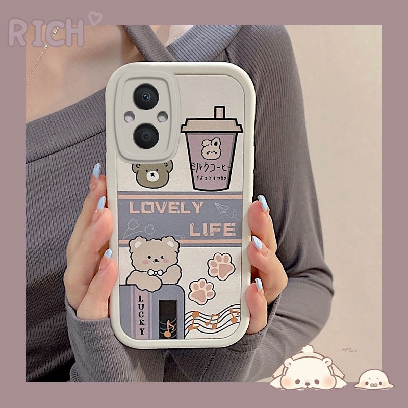 Ốp lưng OPPO Reno7 Z 5G ốp lưng OPPO Reno8 Z 5G Ốp Điện Thoại Silicon Mềm Chống Sốc Cho OPPO Reno 7Z 5G Reno 8Z 5G