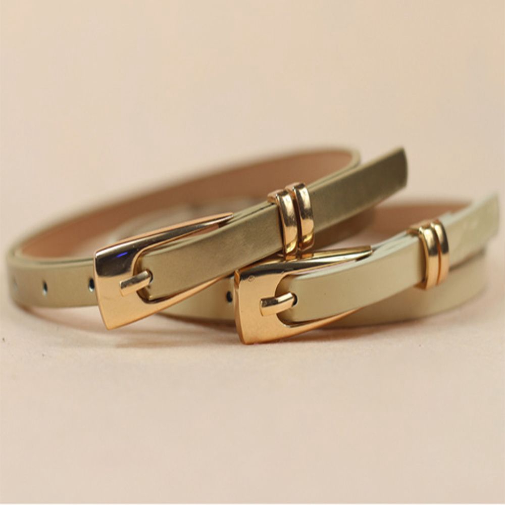 Dây thắt lưng có khóa kiểu dáng thời trang sành điệu dành cho nữ
