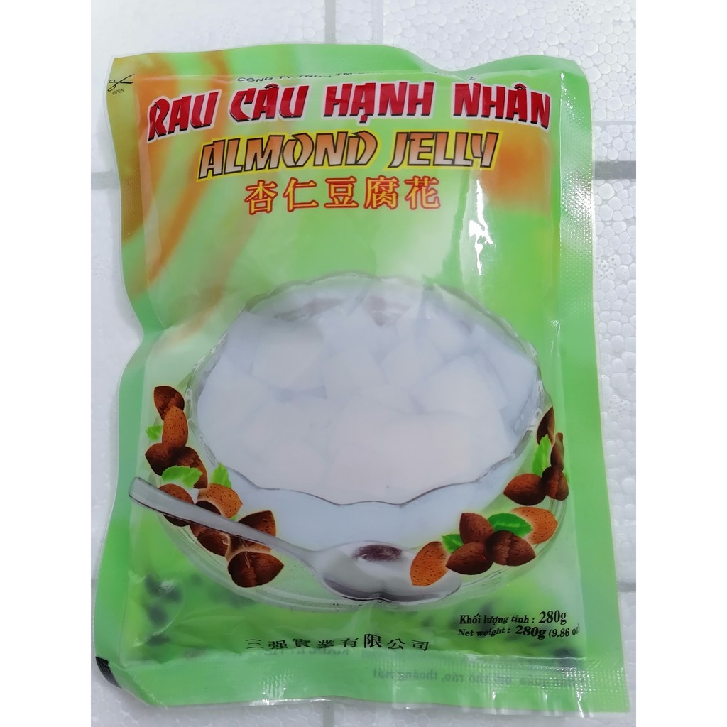 [280g] Bột thạch rau câu hạnh nhân [VN] 3K Almon Jelly Powder (btn-hk)