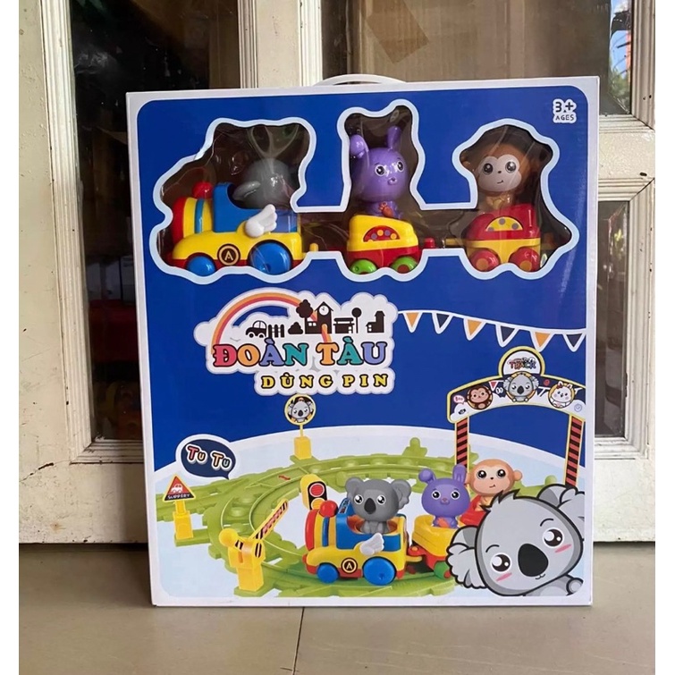 Đoàn tàu dùng pin cho bé- hkm enfa