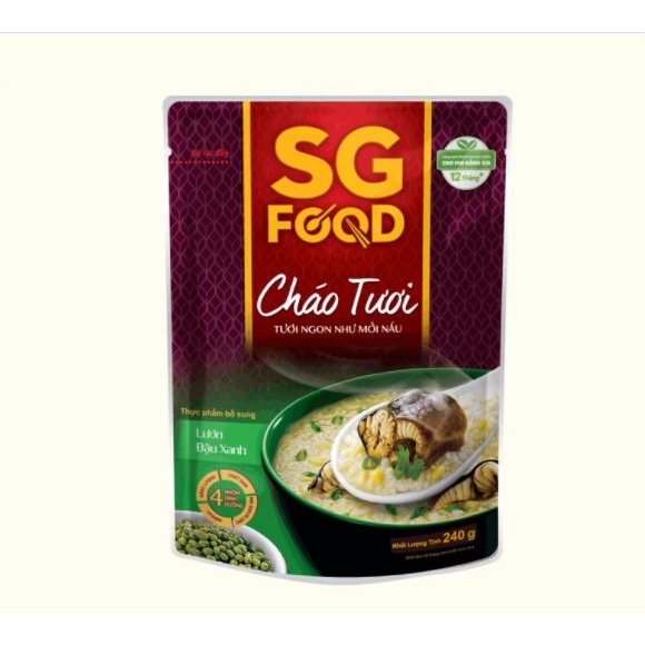 Cháo Tươi SG Food Nhiều Vị 240g Cho Bé từ 12 Tháng