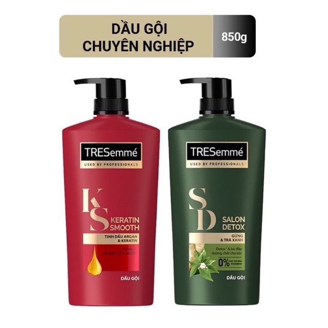 DẦU GỘI TRESEME 850g TẶNG BÁT KHI MUA 2 chai