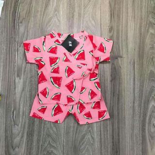 Bộ yukata cho bé( chất thô hàn)